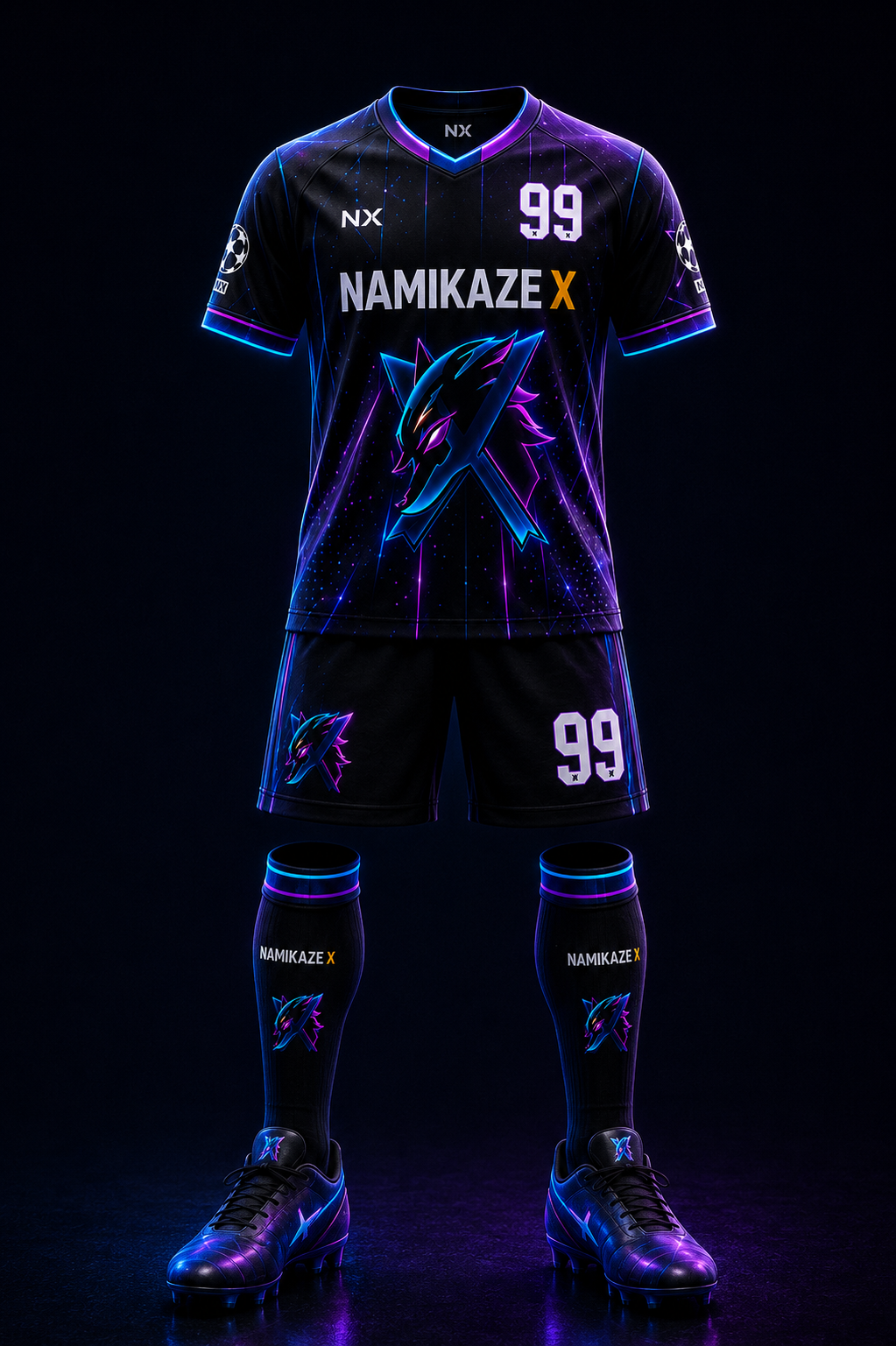 NAMIKAZEX TENUE ENSEMBLE GALACTIQUE FOOTBALL X