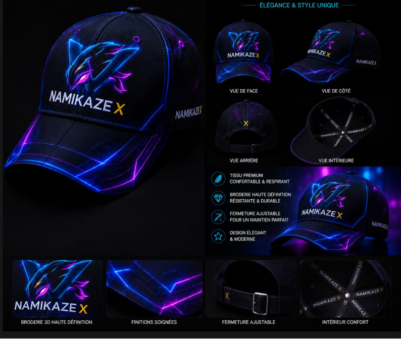 NAMIKAZEX CASQUIX NÉON LINER X