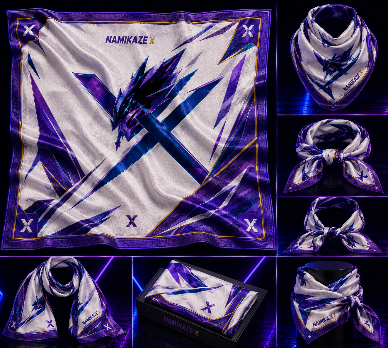 NAMIKAZEX FOULARD ITEUR X00