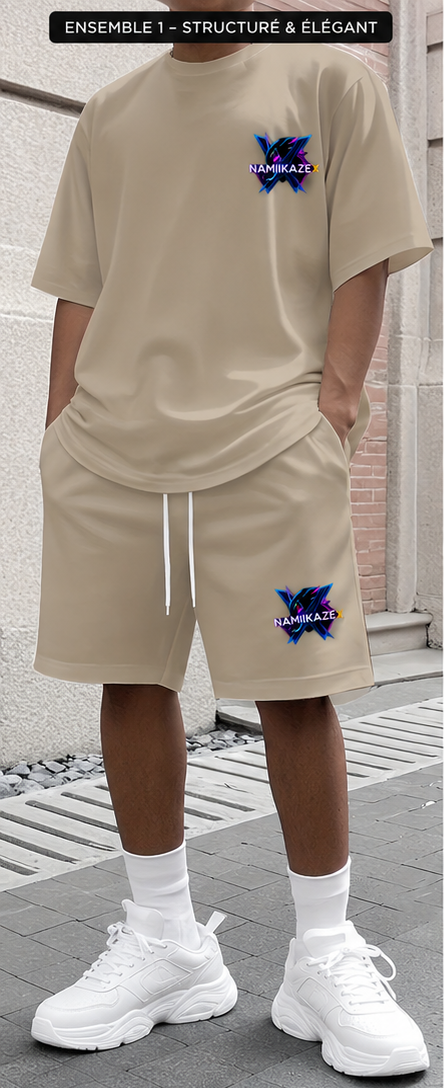 NAMIKAZEX ENSEMBLE HOMMES BEIGE X