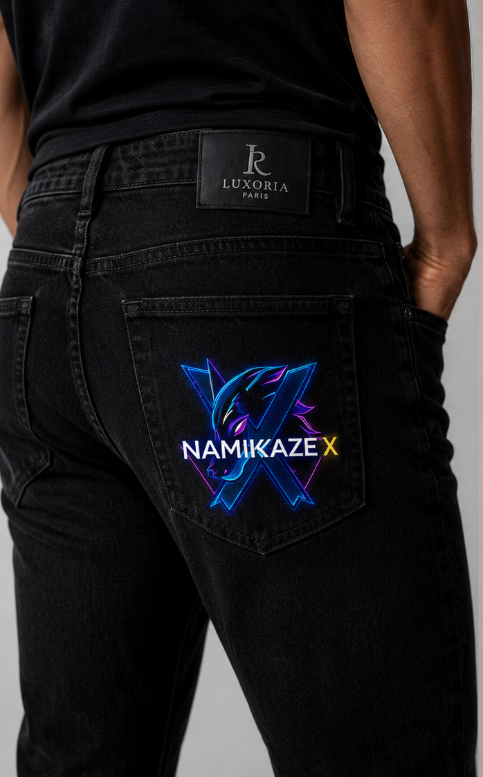 NAMIKAZEX Jeans long pour homme