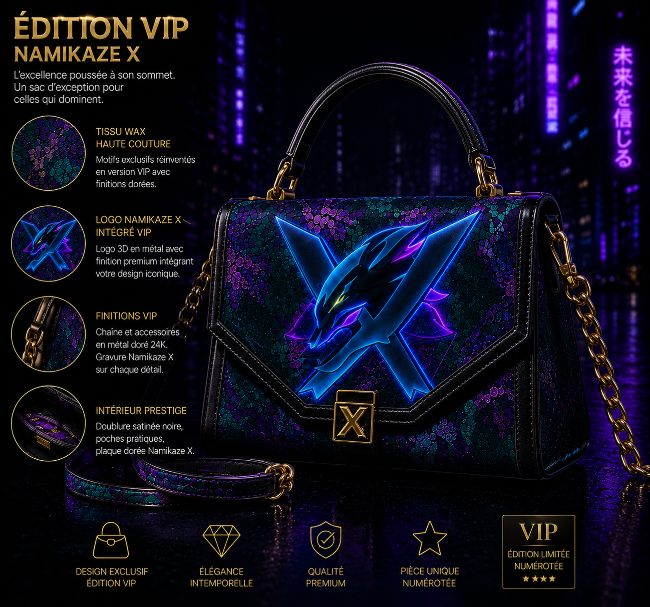 NAMIKAZEX SACS WAX X - 1 VIP