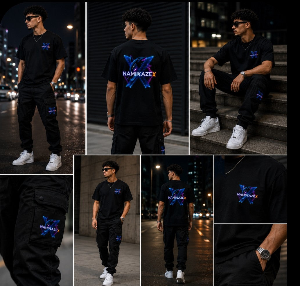 Ensemble Sweat & Cargo NAMIKAZE X — Collection Printemps