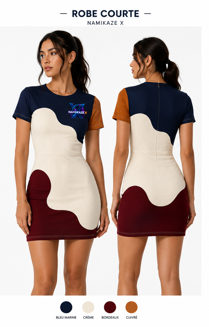 NAMIKAZEX : ROBE COURTE LONGUE X