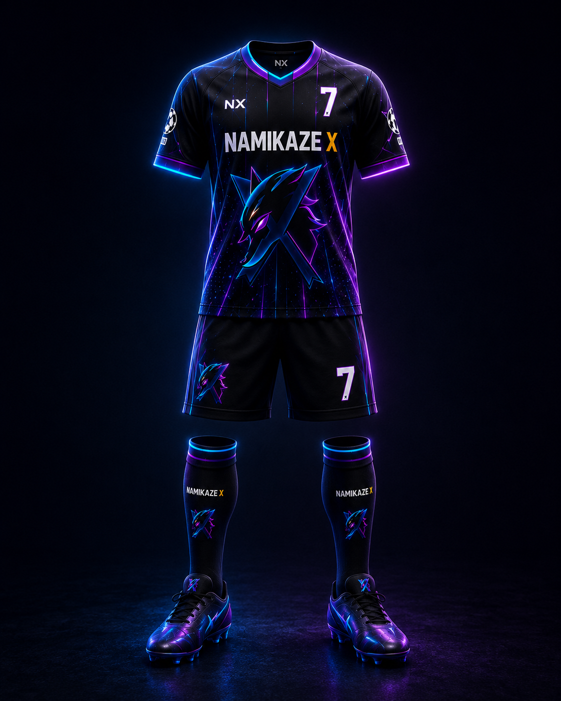 NAMIKAZEX TENUE ENSEMBLE GALACTIQUE FOOTBALL  X