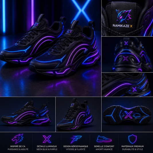 NAMIKAZEX CHAUSSURE NÉON LINER XV15