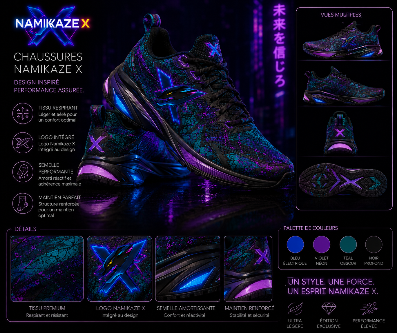 NAMIKAZEX CHAUSSURE WAXIX X