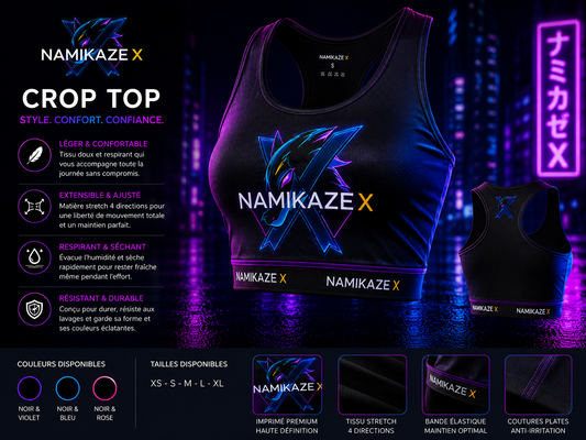 NAMIKAZEX CROP TOP X