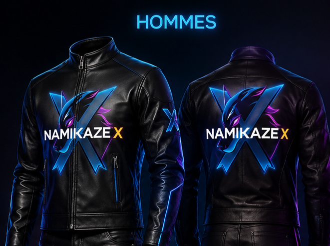 NAMIKAZEX VESTE CUIRIX X SEUL HOMMES
