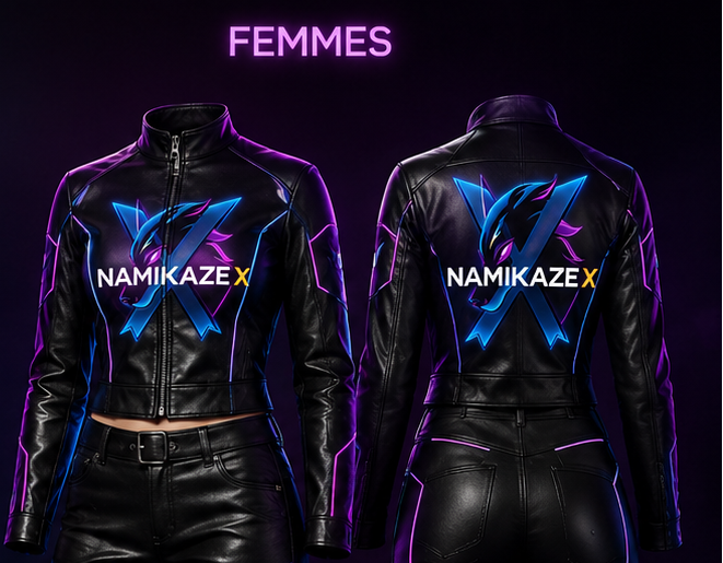 NAMIKAZEX VESTE CUIRIX X SEUL FEMMES