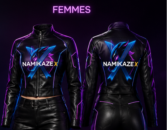 NAMIKAZEX VESTE CUIRIX X SEUL FEMMES