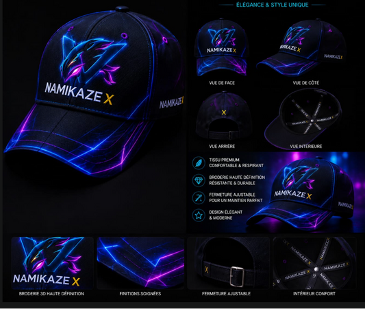 NAMIKAZEX CASQUIX NÉON LINER X