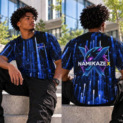 NAMIKAZEX ; T-SHIRT NÉON RAIN X
