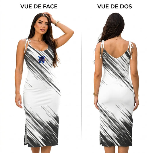 NAMIKAZEX : ROBE  EN SATIN ASTEROID SHOWER X
