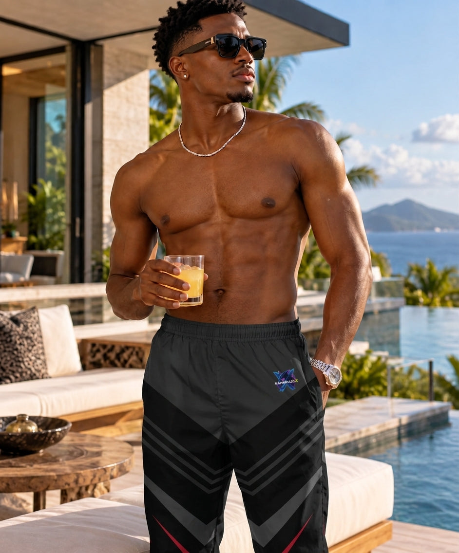 NAMIKAZEX : PANTALON DE SURVÊTEMENT NÉON VIPER X