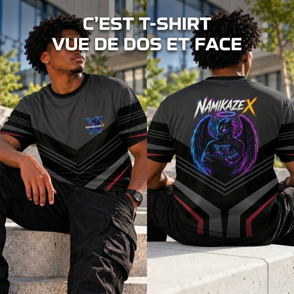 NAMIKAZEX : T-SHIRT NEON VIPER GODS SHADOW X