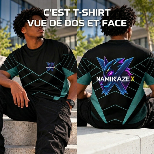 NAMIKAZEX : T-SHIRT NÉON CIRCUIT X