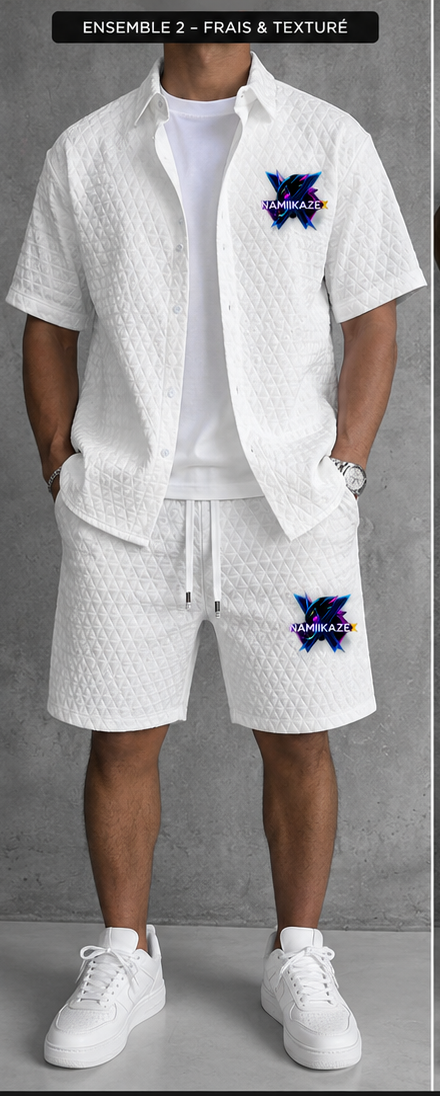 NAMIKAZEX ENSEMBLE BLANC HOMMES X