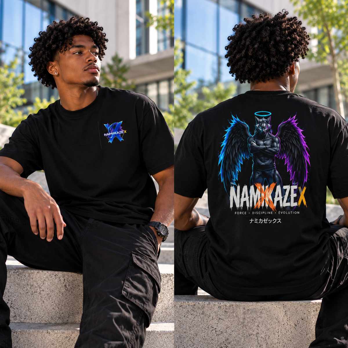 NAMIKAZEX :  T-SHIRT SHADOW X