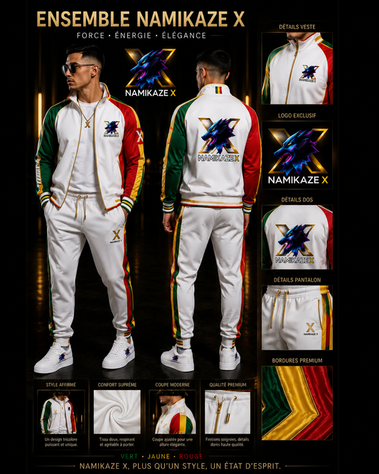 NAMIKAZEX ENSEMBLE DE SURVÊVETEMENT + CHAUSSURE