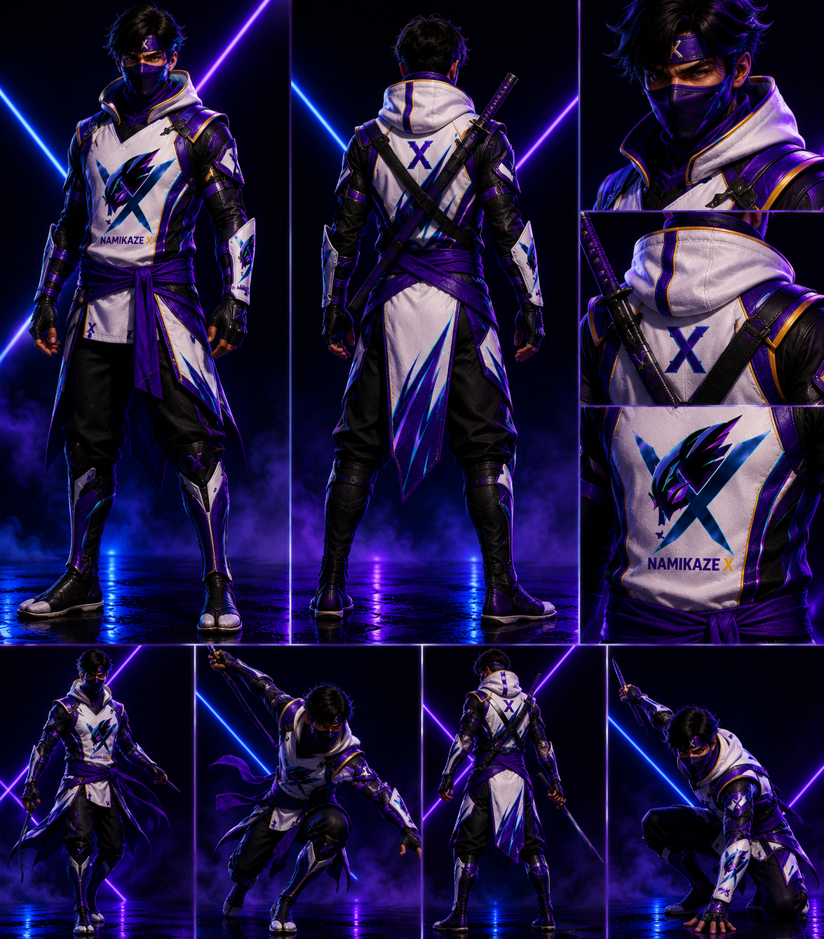 NAMIKAZEX NINJA ITEUR MV1 X