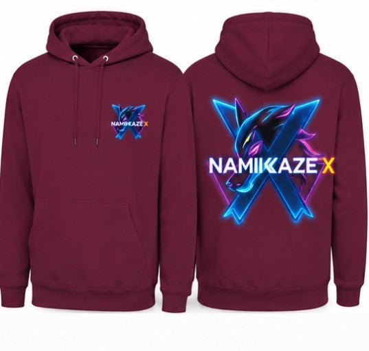 NAMIKAZEX Midweight Fleece Adult Hoodie | Gildan SF500