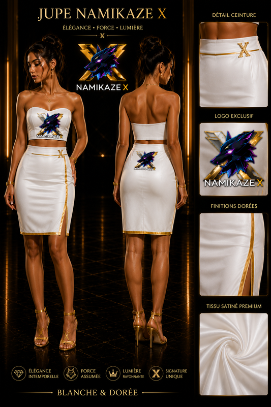 NAMIKAZEX Ensemble jupe courte et haute X