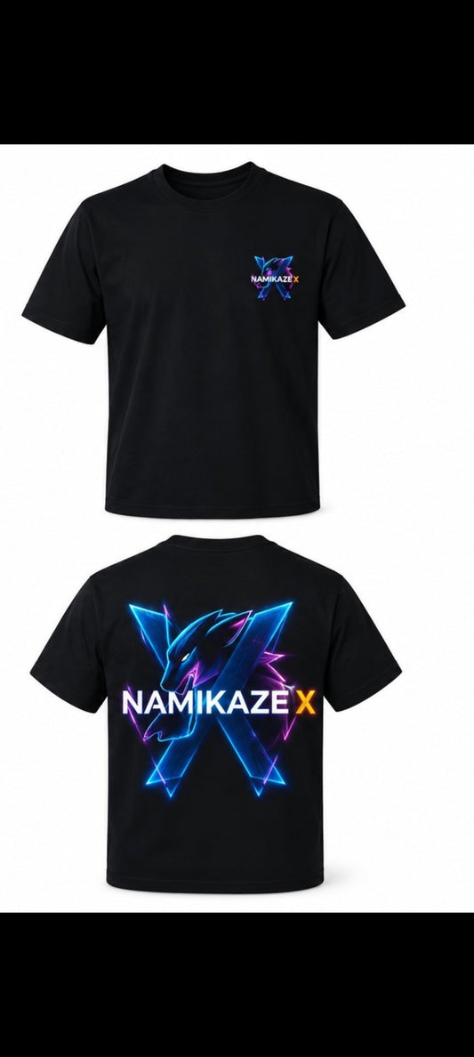 NAMIKAZEX T-chirt noir X