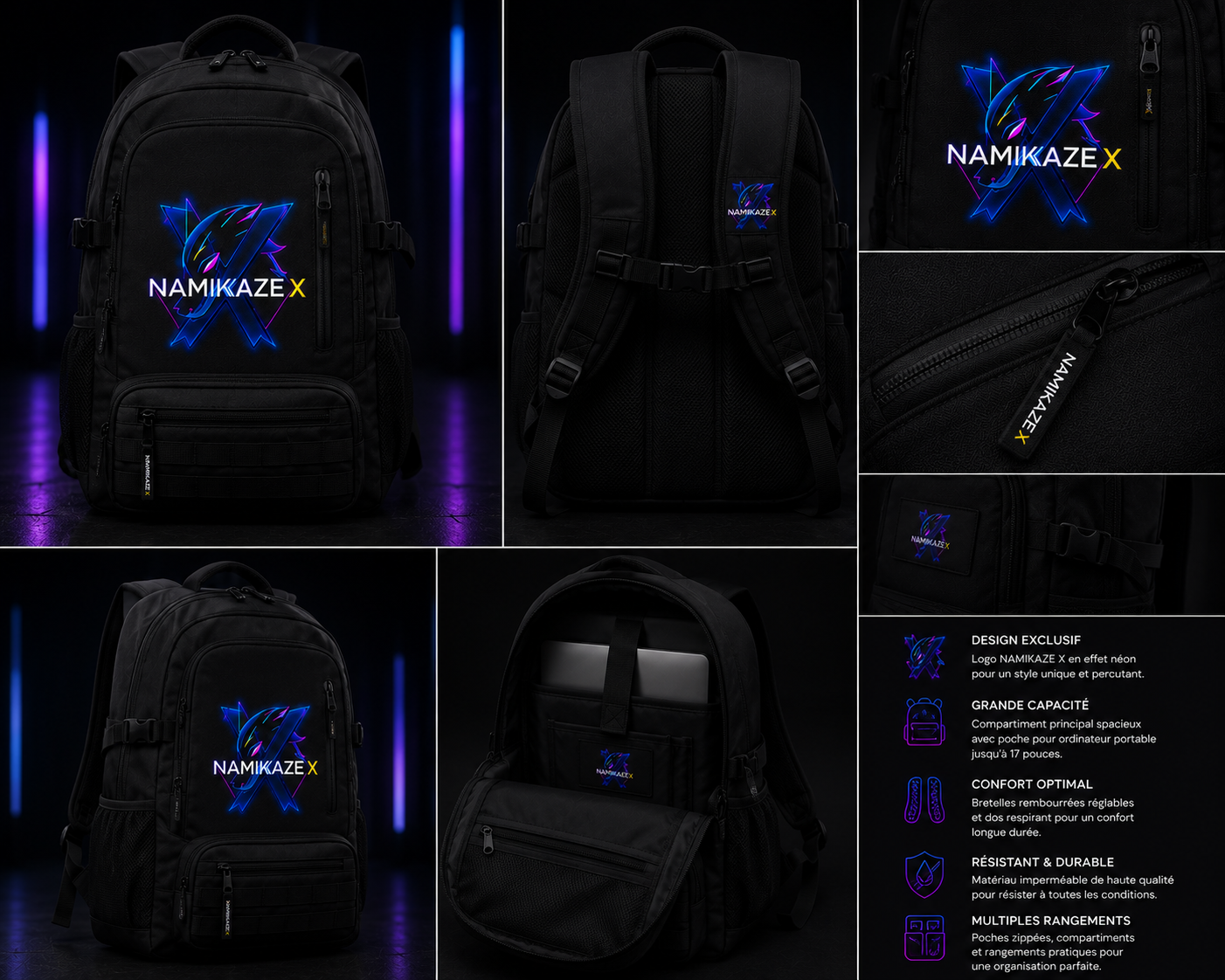 NAMIKAZEX sac a dos x