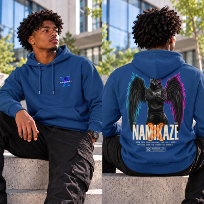 NAMIKAZEX : SWEAT A CAPUCHE BLEU SHADOW X